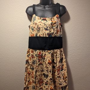 Hemet tattoo print dress